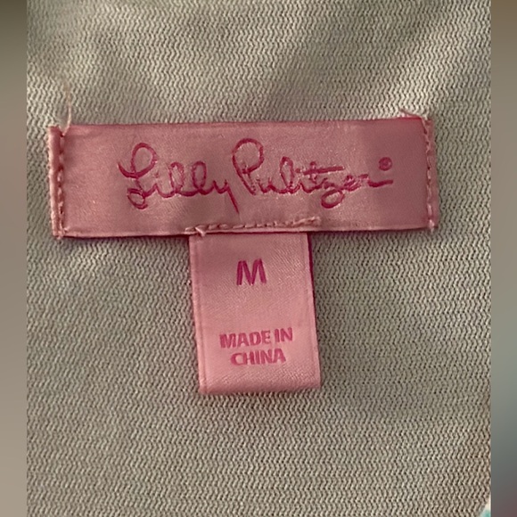 Lilly Pulitzer Ring The Bellboy Spring Floral Shift Dress Women’s Size Medium - Picture 5 of 8